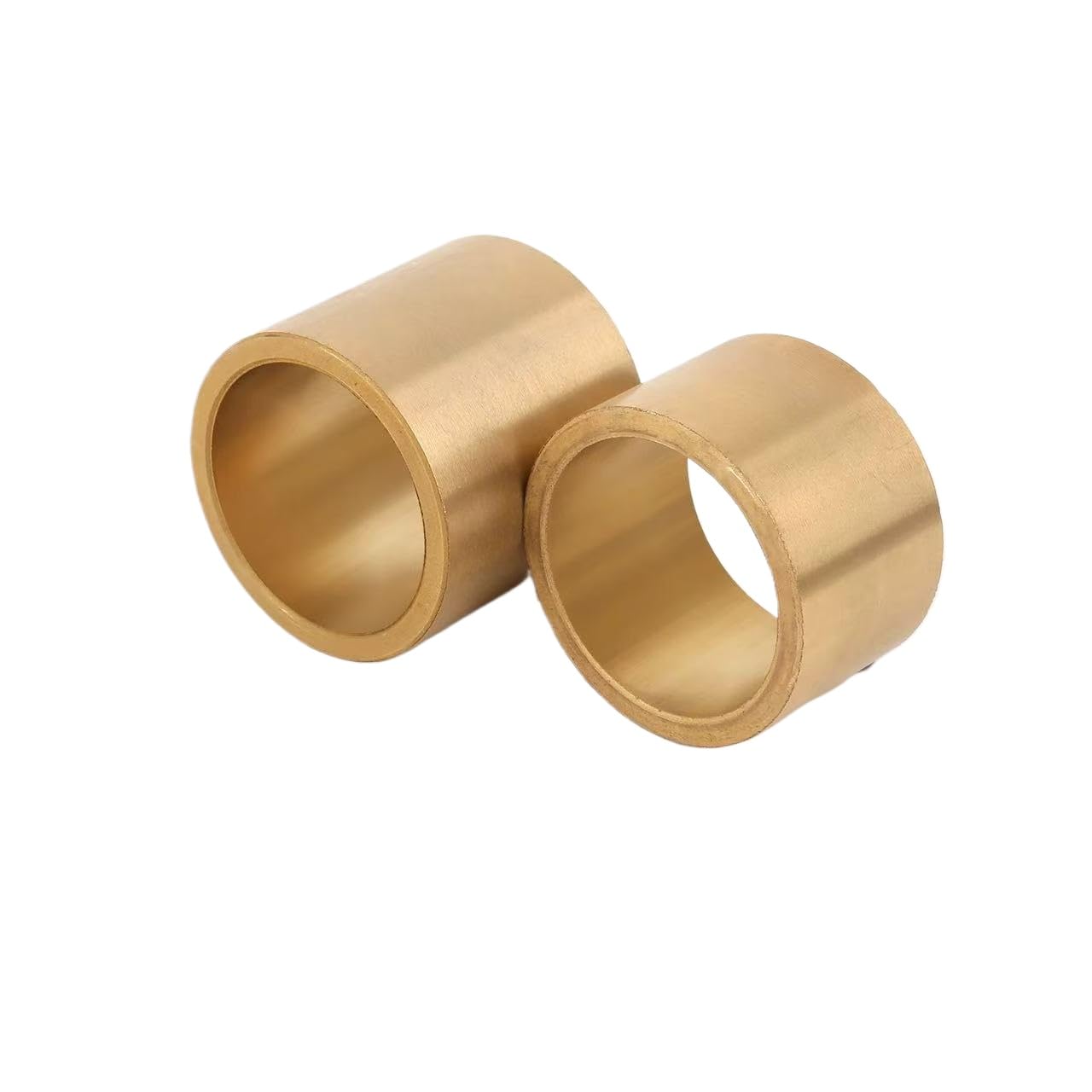 Ensemble tube et anneau laiton sans soudure pour plomberie industrie bricolage et réparations (25mm*23mm*30mm, 10pcs)