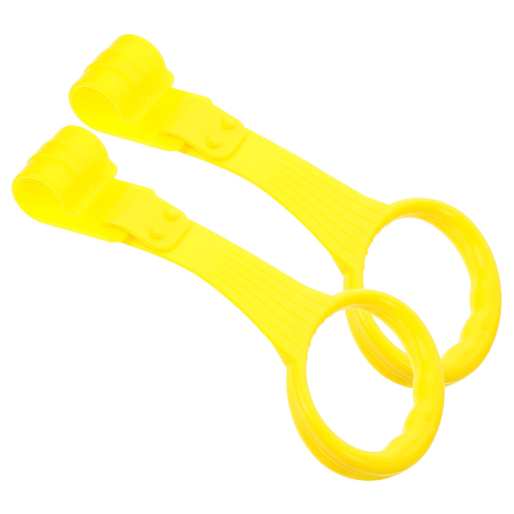 FAVOMOTO Bed Stand up Rings Hanging Rings Walking Exercise Assistant Non-Slip Design Safe for b