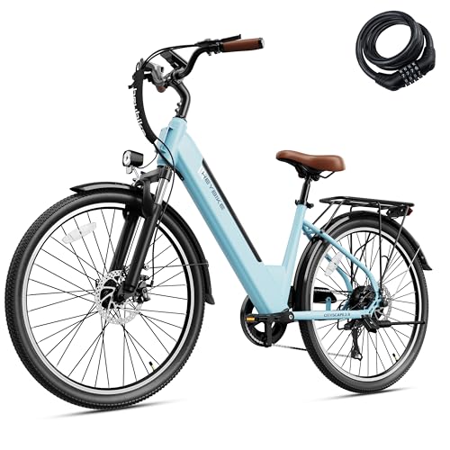 Heybike Cityscape 2.0 Electric Bike, 26 Inch Ebike Up to 50Miles Range