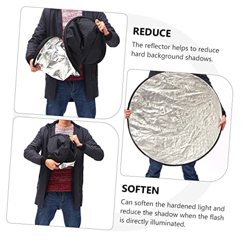 Reflector plegable portátil con diseño compacto para luz de fotografía 4