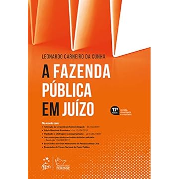 Capa do livro A Fazenda Pública em Juízo