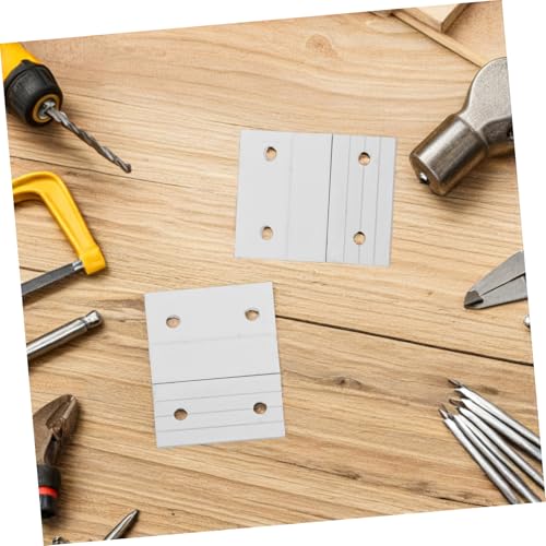 Image of DOITOOL French Cleat Picture Hanger Kit Metal Z Clip Wall Mounting Bracket for Artwork Mirrors Cabinets Sturdy Panel Structure for Secure and Use Heavy Duty Hanging Hardware