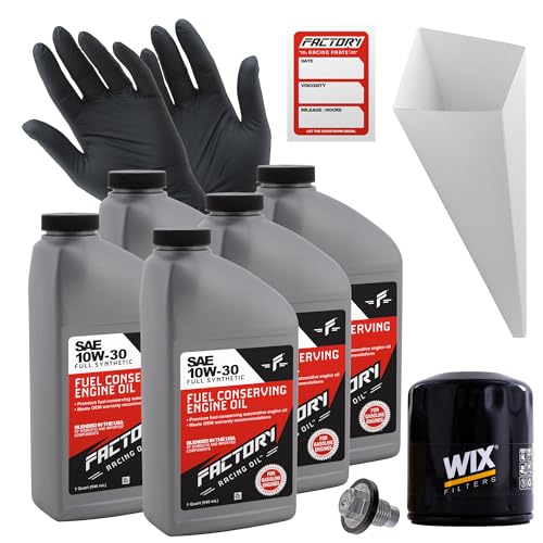 Kit de Cambio de Aceite 10W-30 Sintético 5 Cuartos miniatura 1