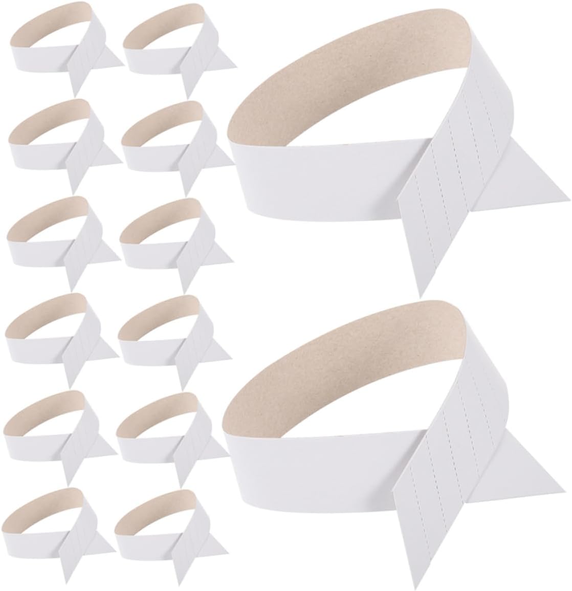 200pcs Paper Collar Stays for Men Dress Shirts Stiffener Inserts for Collar Support Flexible and Paper Material for Neat Appearance and Protectors