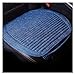 Produktbild FGHCHMY Autositzbezug Schutzkissen Sommer Cool Pad Matte Atmungsaktiv Für Autozubehör Bürostuhl Polyester  5 Farben (Farbe: Blau)