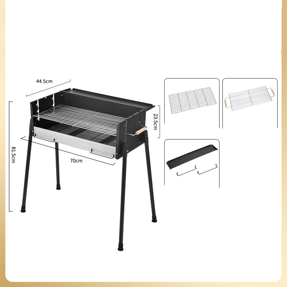 Amazon.co.jp: バーベキューコンロバーベキューコンロ 大人数70×44.5