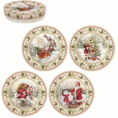Coffret 4 Assiettes Dessert EASY LIFE Cover