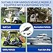 Lion helper Golf Cart Water Filler for Flow Rite Pro Fill Watering System, Hand Water Pumb for Trojan HydroLink Watering System (Golf Cart Water Filler - with Flowmeter)