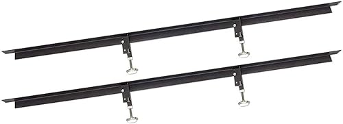 Glideaway Barras cruzadas de colchón de metal de acero ajustable resistente con 12 pies antideslizantes ajustables tamaño King 2 piezas disponible en Yaxa Guatemala