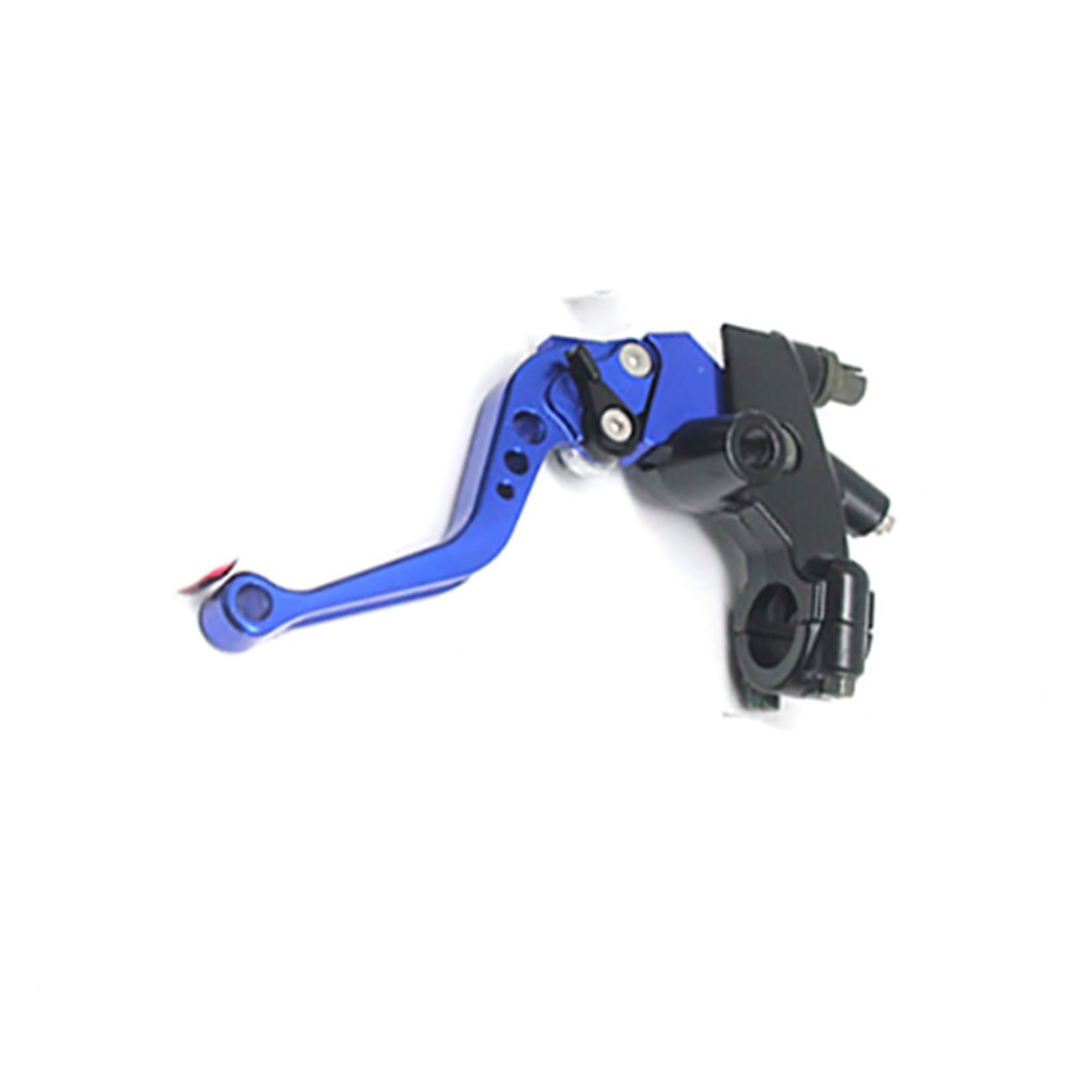 Iukmr Clutch Blue Motorcycle Clutch Brake Lever 7/8" 22Mm Motorcycle Clutch Brake Master Cylinder Reservoir Levers Kit Fluid Set(Clutch Blue)