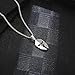 Stainless Steel Spartan Warrior Helmet Pendant Necklace,Men Women 18K Gold Plated Rome Empire Necklace Jewelry 24 Inch Chain (Silver)