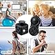 Yeefunjoy 2Pcs Anti-Stress Würfel Spielzeug, Fidget Toy Cube, Fidget Pad Controller zum Stressaubbau bei Nervösität für ADD, ADHS, Autismus, Teenager, Kinder, Erwachsene (Schwarz)
