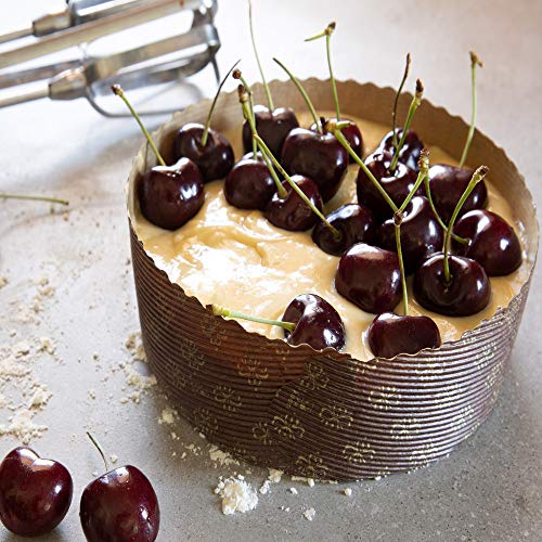 Round Paper Baking Cake Pan, Disposable Baking Mold 25ct, All Natural Recyclable, Microwave Oven & Freezer Safe, Providing Beautiful Display For Baked Goods.(6”x2-1/8”) - Thumbnail 5