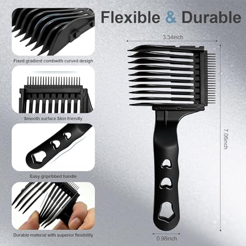 Set de 4 peines intercambiables para degradado miniatura 5