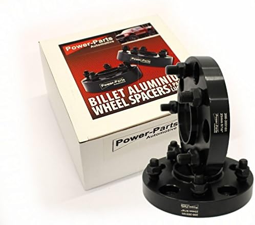 '"With Certificate Black (with Centring Guide Lip) Pair 25 mm Pro Seite/50 per axle Tie Plate Wheel Spacers Set Of 2 9/16"