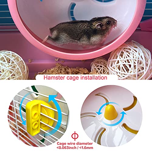 Hamster Wheel,Silent Hamster Wheel,Silent Spinner,Quiet Hamster Wheel,Super-Silent Hamster Exercise Wheel,Hidden steel… - Image 5