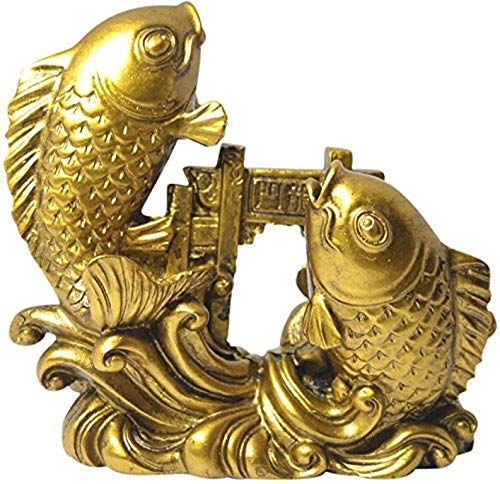 Purvik Vastu Feng Shui Collection Double Gate Fish for Health Wealth & Happiness