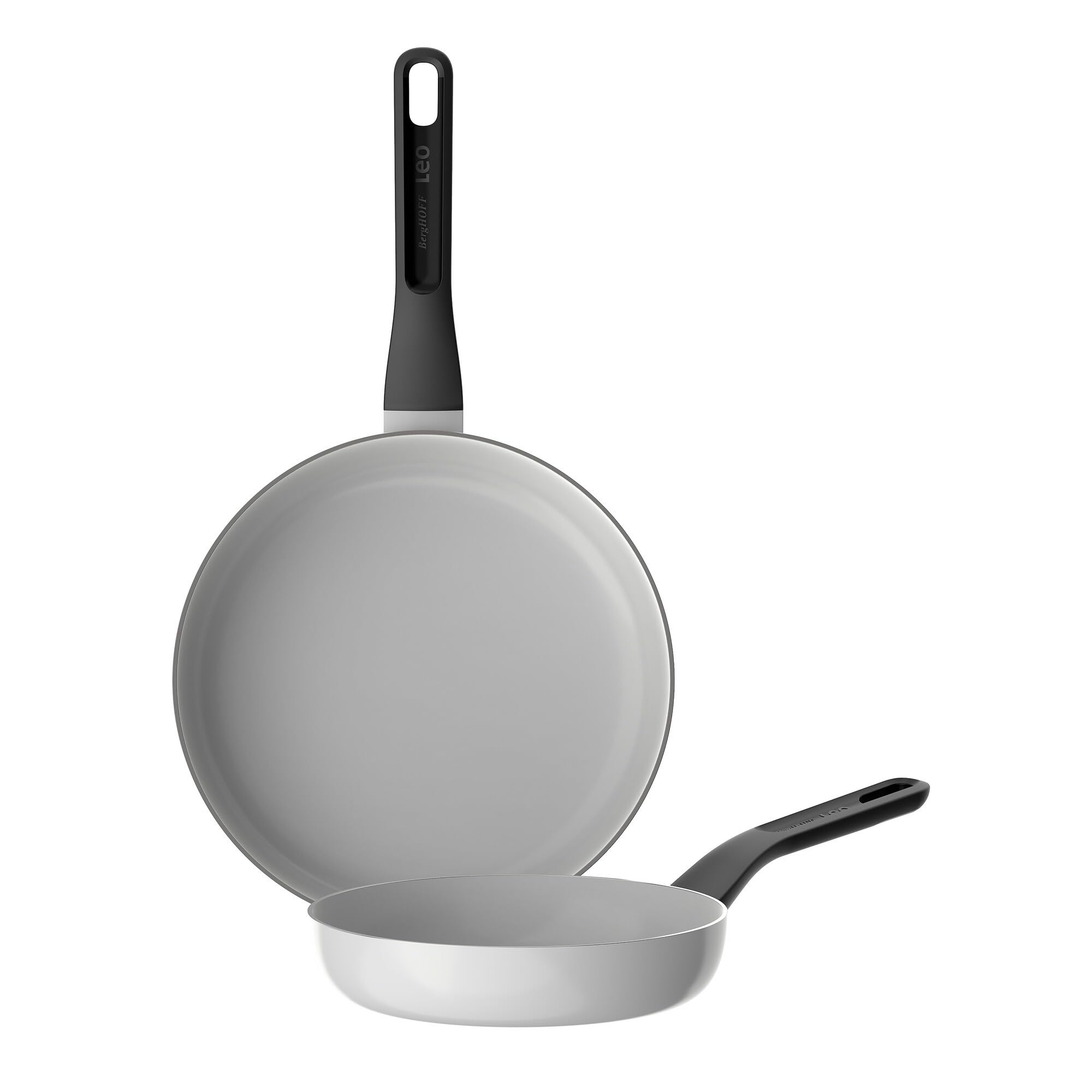 Berghoff Glints, lot de 2 poêles à frire antiadhésives céramique, compatible induction