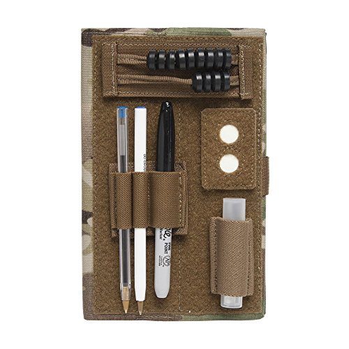 Tactical Notebook Covers Customizable Army Greenbook Cover, In Black #TOP4