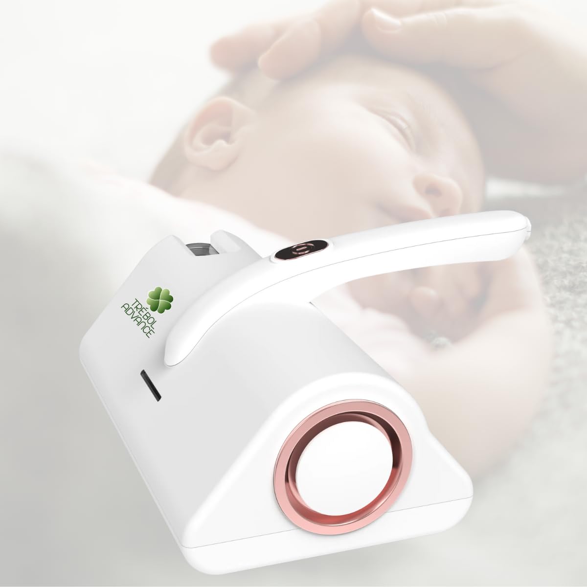 Aspirador Antiácaros 400W Aspirador de Colchones y Tapicerías para Eliminar ácaros con Cable. (Blanco)