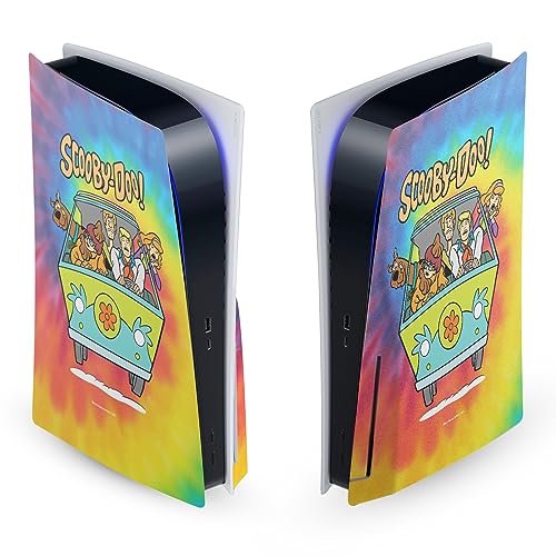Autocollant PS5 Scooby-Doo Tie Dye pour sublimer votre espace de jeu vidéo