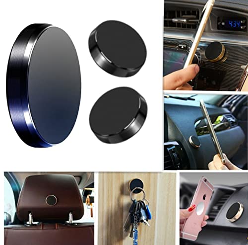 Suporte Celular Smartphone Ímã Magnético Redondo Carro Veicular Automotivo Parede Espelho Banheiro C