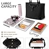SENDEFN Tote Bags for Women Waterproof Nylon Stylish Ladies Shoulder Bag Top Handle Handbag for Work,School,Travel,School,Shopping #3