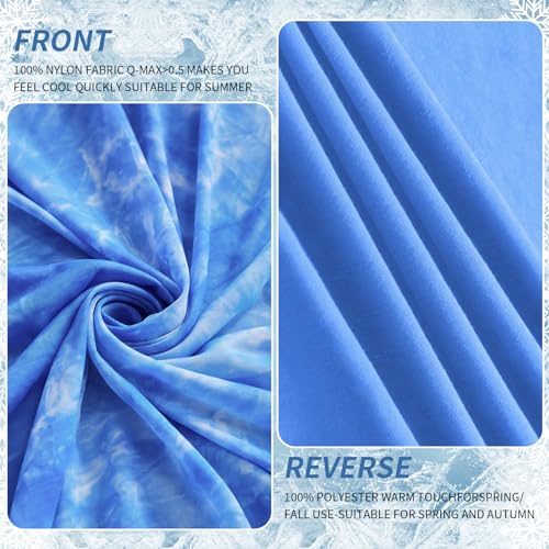 Image of Guohaoi Cooling Blanket for Hot Sleepers and Night Sweats 60 inchx90 inch Full Size