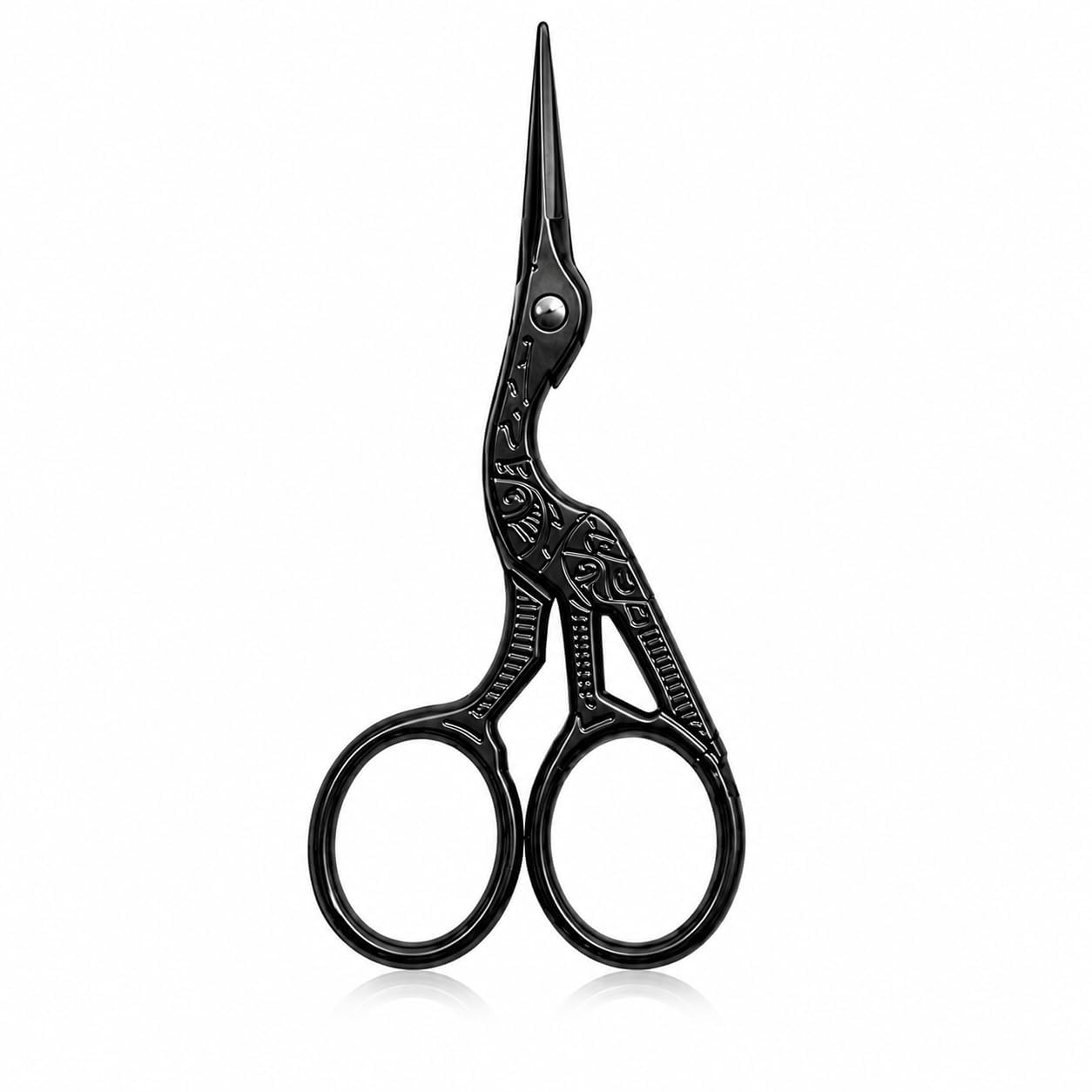 Premium Cosmetic Scissors for Eyebrow, Eyelash & Facial Hair Trimming | Stainless Steel Precision Beauty Scissors with Sharp Pointed Tip | Grooming Tool for Men & Women-image-9