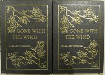 Hardcover Gone With the Wind. Two Volume Set. Collector's Edition in Full Leather Book