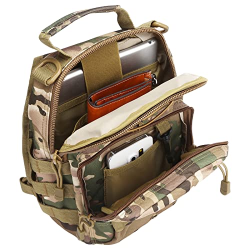 image for G4Free Outdoor Tactical Bag Backpack, Military Sport Bag Pack Sling Sh