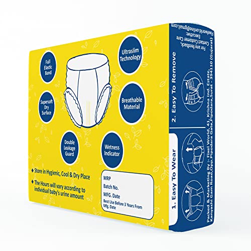 Image of FIXEL Baby Diaper Pants, XX-Large (XXL), 26 Pieces, 15-25 kg
