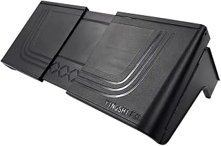 GPS Navigation Sun Shade Visor For 7-12 Inch Vehicle Navigator Display, Compatible With Various Car And Truck Navigation Units,Anti-Glare Plastic Shield Reducing Sunlight Reflection