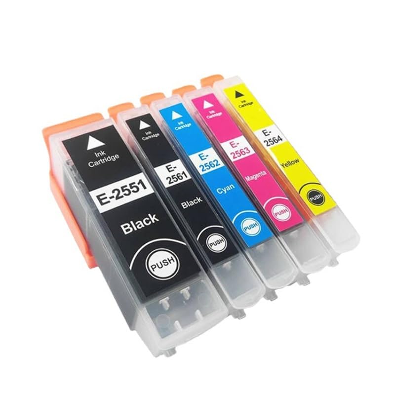 Cartouche d'encre T2561 T2563 rouge pour imprimante jet d'encre XP-601 XP-701 XP-801