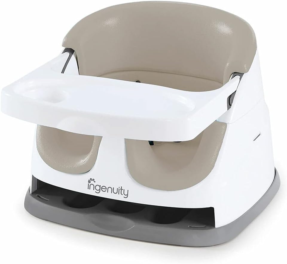 Ingenuity Baby Base 2-in-1™ Seat - Cashmere, Piece of 1-6 - 36 months - Feeding Seat