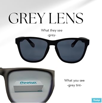 Floating Sunglasses Rubberized Eddys | Polarized Water Repelling Lenses | No Slip Frame | Lightweight | Men and Women
