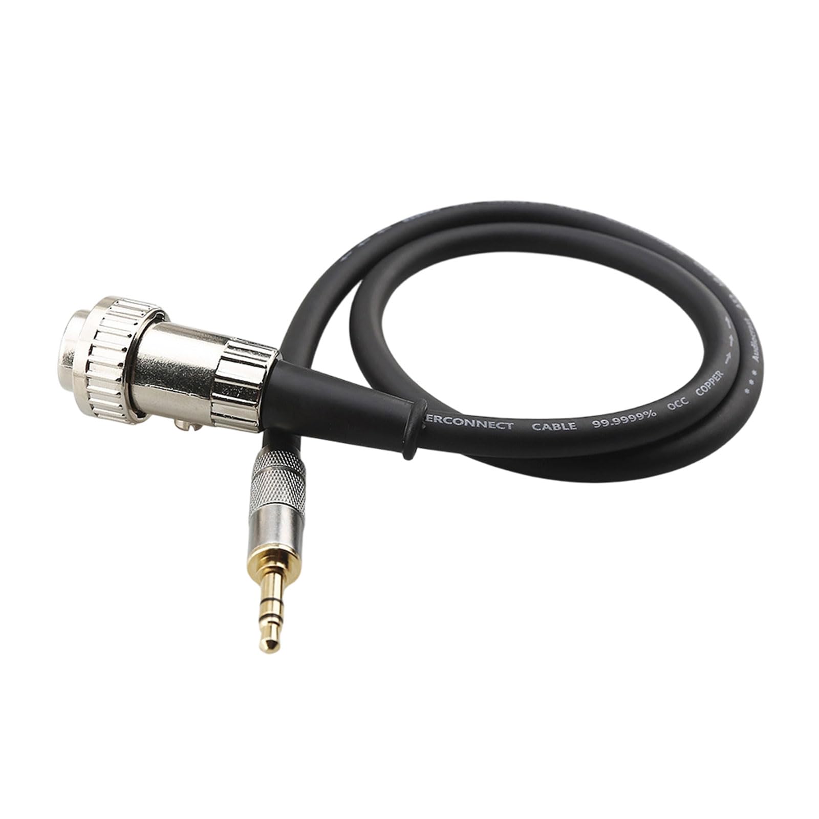 Adaptateur professionnel 3,5 mm mâle vers DIN 5 broches, idéal pour les connecteurs de studio, câble audio qui garantit un transfert ininterrompu