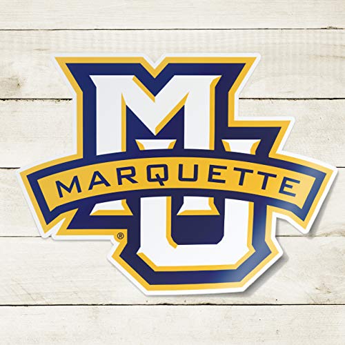 Image of Collegiate NCAA Car Decal Made from Premium Weatherproof Vinyl (Marquette University)