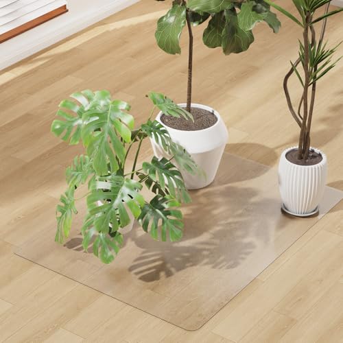 Mymeely Clear Frosted Floor Mat, 24