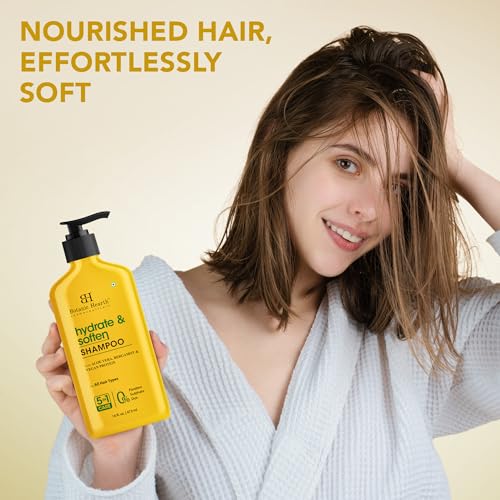 Image of Botanic Hearth Aloe Vera Shampoo Infused With Bergamot & Vegan Protein | Clarifying Shampoo To Hydrate, Soften & Strengthen Hair | Paraben & Sulfate Free | For All Hair Types, 16 Fl Oz