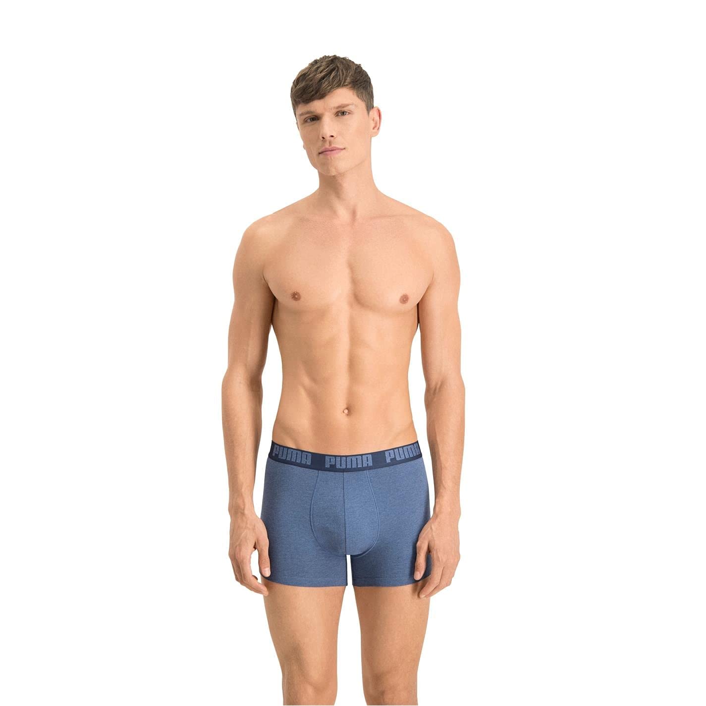 Puma Pack Of 2 Boxers Denim