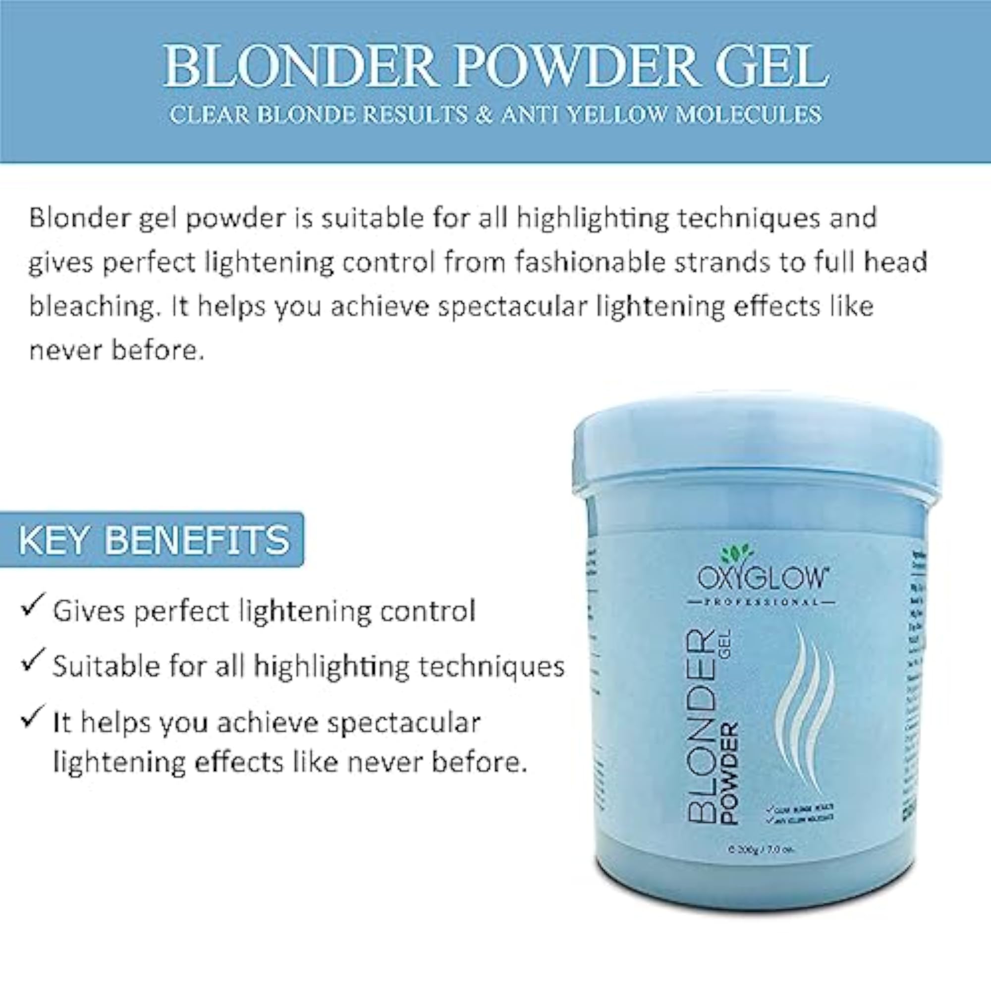 Herbaals Blonder Power Gel for Hair