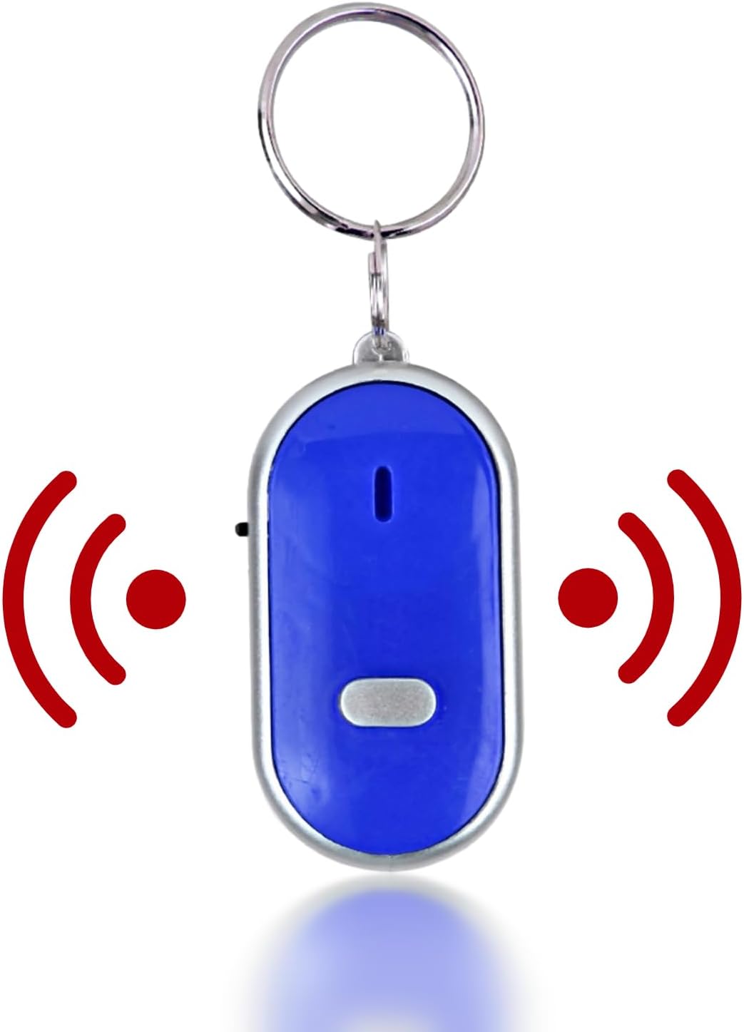 Sonew Key Finder, Voice Control Anti-lost Device Whistle Key Finder Keychain Locator Tracer, Portable and Easy to Find(Blue)