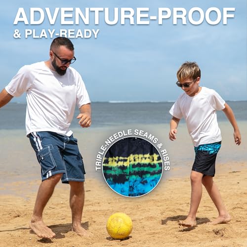 Image of Kanu Surf Boys' Avalon Quick Dry UPF 50+ Beach Swim Trunk