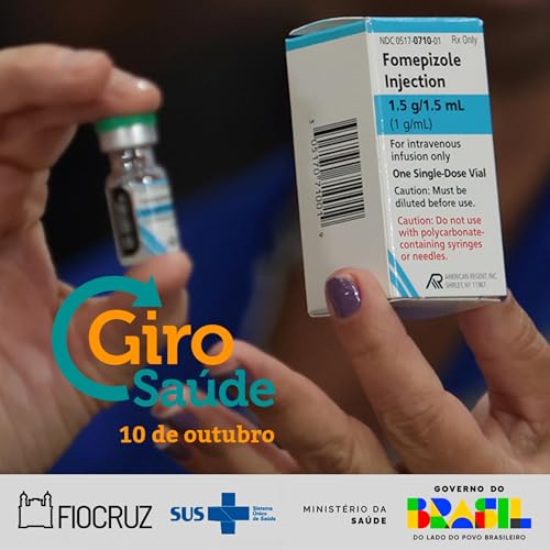 『Giro Saúde | Atualizações sobre intoxicações por metanol e Nobel de Medicina』のカバーアート