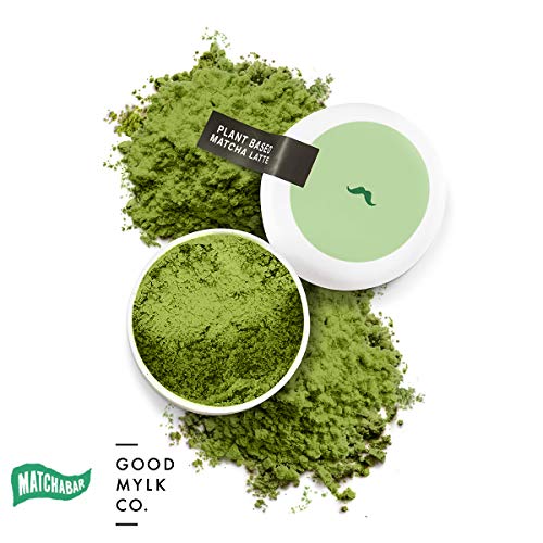 Ceremonial Matcha Latte Powder By Goodmylk Co. X Matchabar | Ceremonial Grade Japanese Green Tea With Dairy-Free Almond Creamer | Just Add Hot Water And Whisk Or Blend | Organic, Sprouted, Plant Based #TOP1