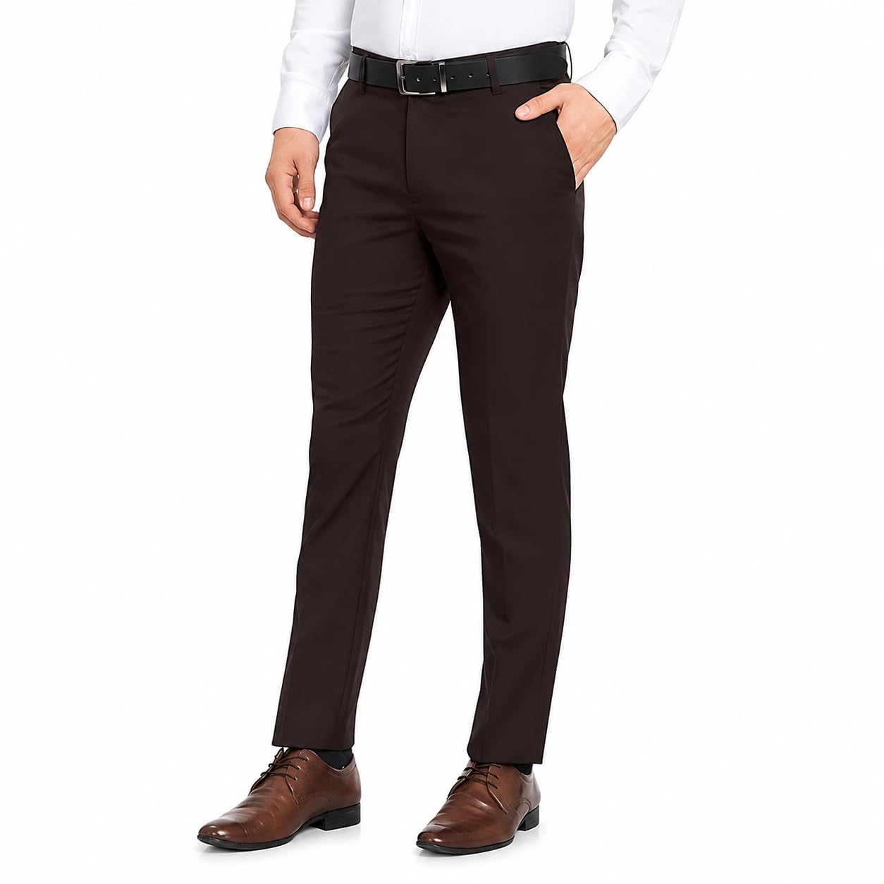 SUCHEH Men's Reguler Fit Polycotton Trouser Pant's Formal Trouser 01-picture-23