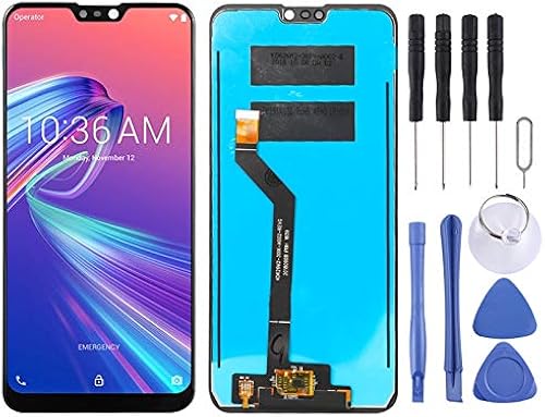 SHIZHENGNING Nuovo Cavo Flex Schermo LCD digitalizzatore Assemblaggio Completo per ASUS Zenfone Max PRO  M2  ZB631KL  Nero  Disponibile  Colore Black 
