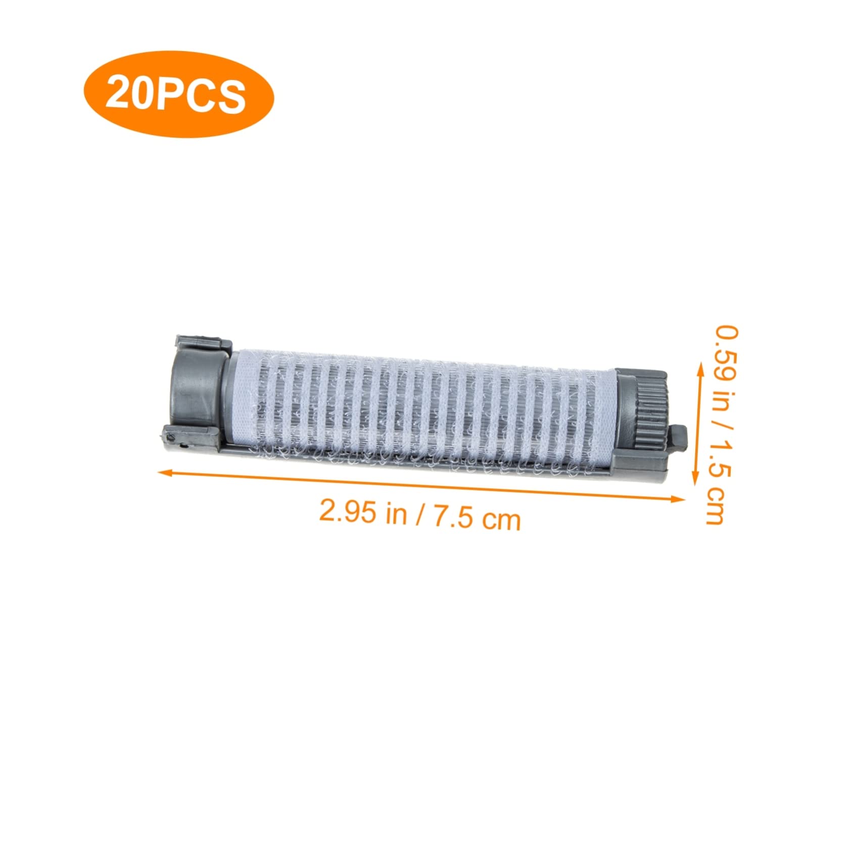 FRCOLOR 60 Piezas permanente de la raíz del cabello curly hair curling iron rulos para permanente rulos para rizar el cabello cabellos ondulados varita rizadora rizador de pelo DIY chinos