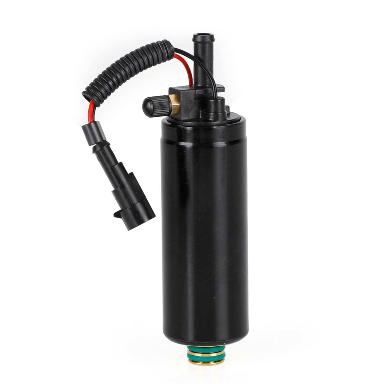 Newwyt Motori Fuoribordo Yacht Pompa Carburante Adatto per 200 225 250 300HP 33/34 Litri 5009118 5006063 4452652B 90 Gradi Riparazione Metallo Nero